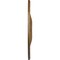 Ekena Millwork Galveston Ceiling Medallion (Fits Canopies up to 5 7/8"), 51"OD x 3 5/8"ID x 3 3/8"P, Rubbed Bronze CM51GLRZS - alternate 3